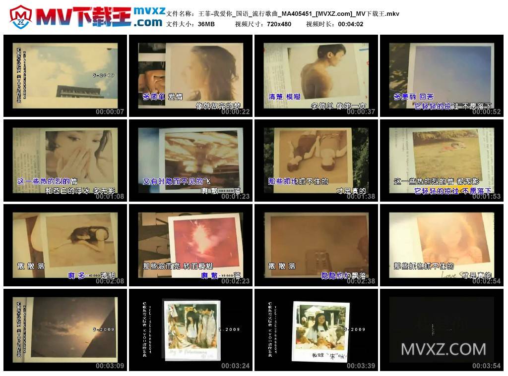 王菲-我爱你_国语_流行歌曲_MA405451